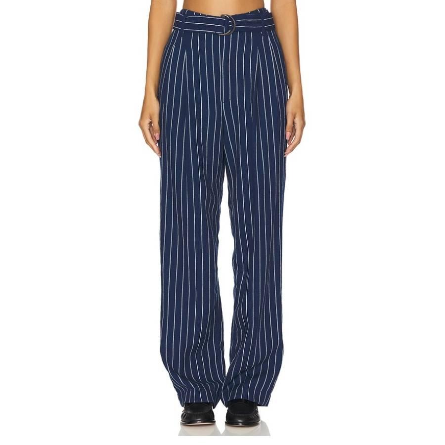 Polo Ralph Lauren Pinstripe Wide-Leg Pants by POLO RALPH LAUREN