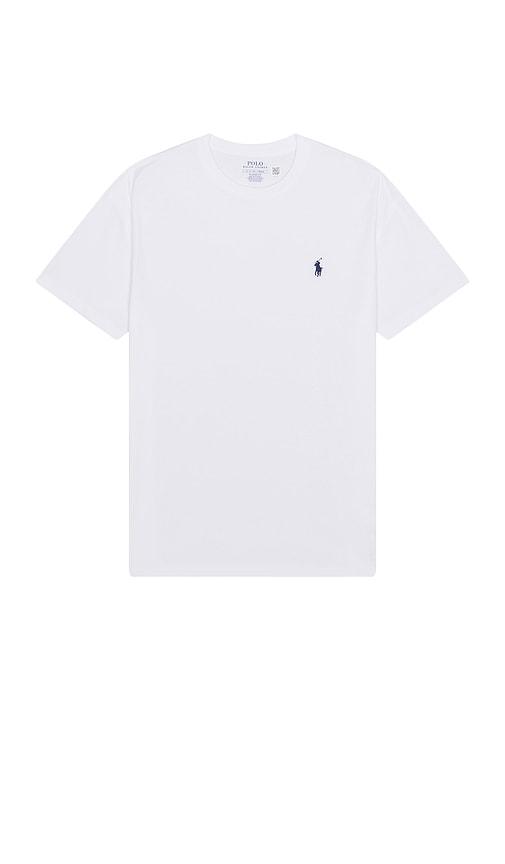 Polo Ralph Lauren Short Sleeve Crewneck T-Shirt in White by POLO RALPH LAUREN