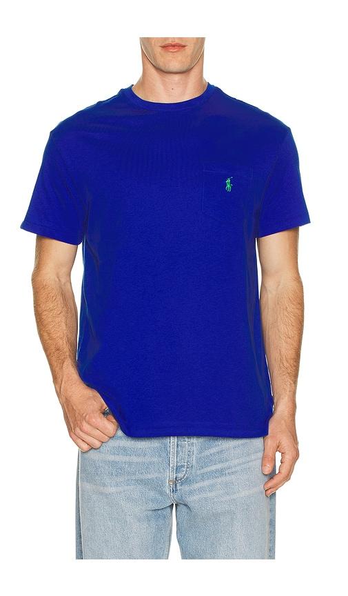 Polo Ralph Lauren Short Sleeve Crewneck Tee in Blue by POLO RALPH LAUREN