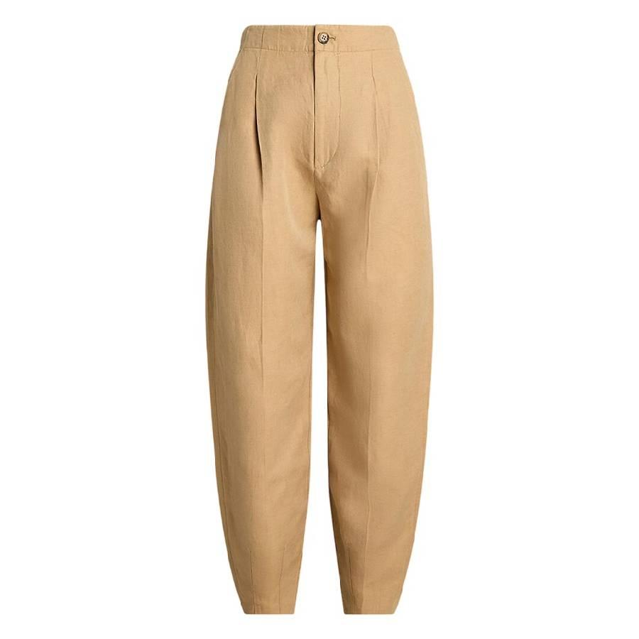 Polo Ralph Lauren Silk Blend Tapered Pants by POLO RALPH LAUREN