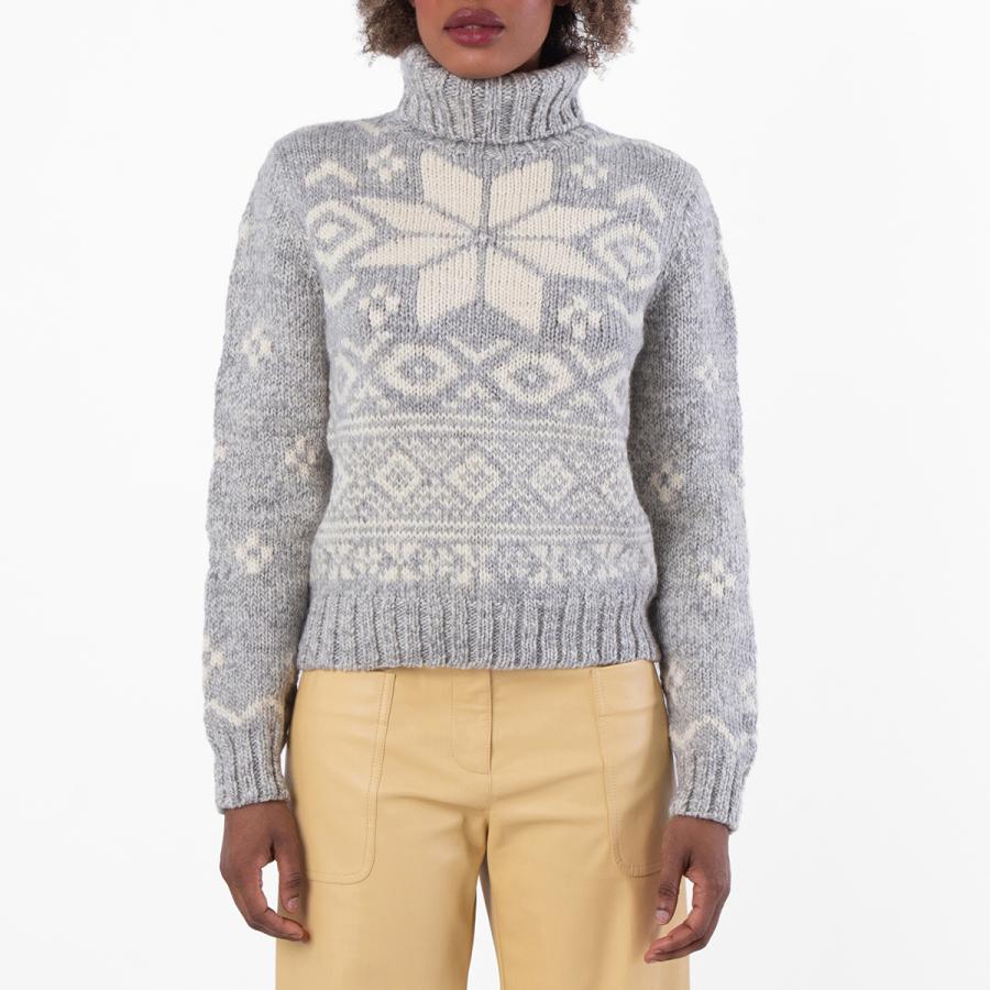 Polo Ralph Lauren Snowflake Intarsia Turtleneck Jumper by POLO RALPH LAUREN
