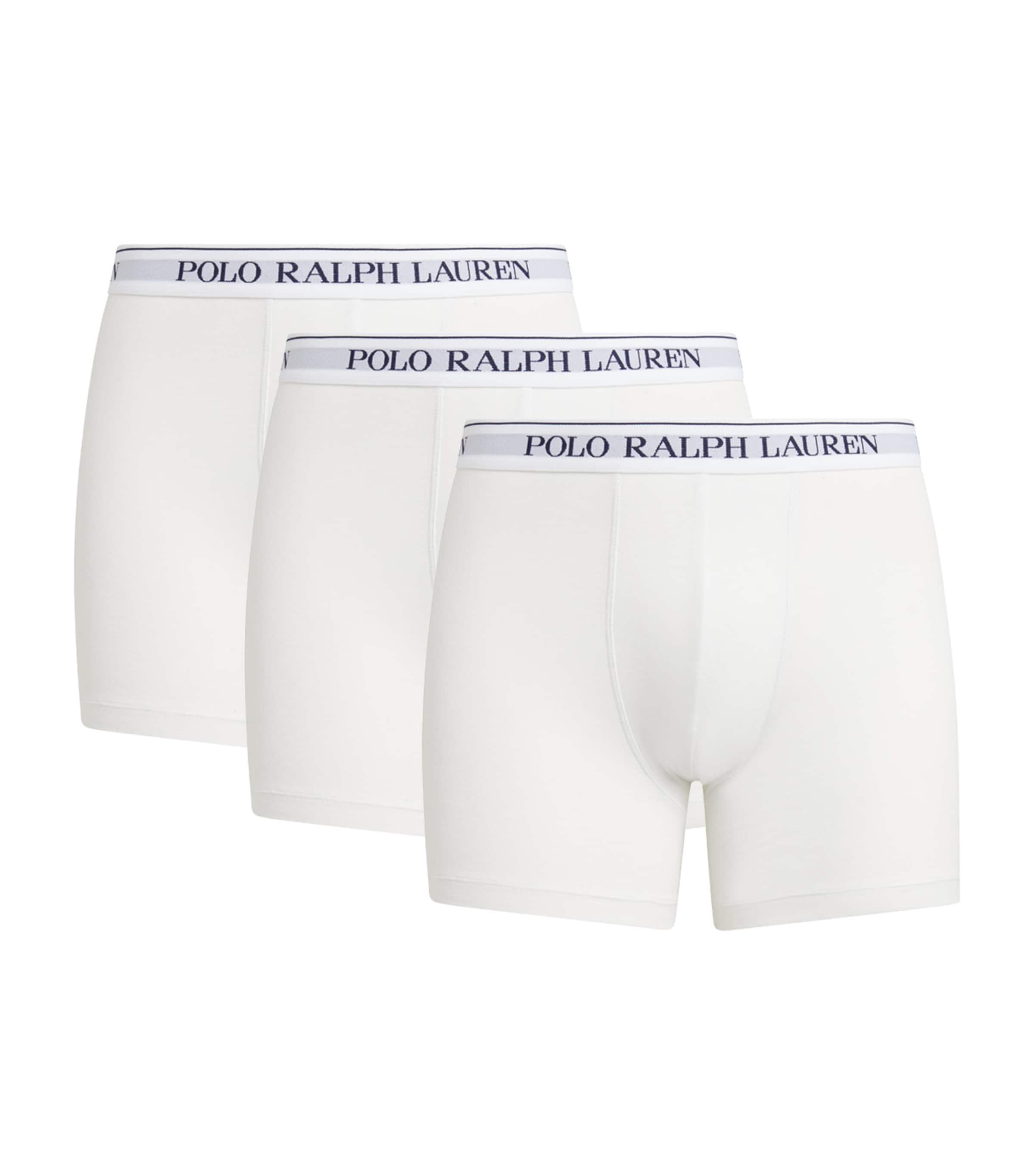Polo Ralph Lauren Stretch-Cotton Boxer Briefs (Pack of 3) by POLO RALPH LAUREN