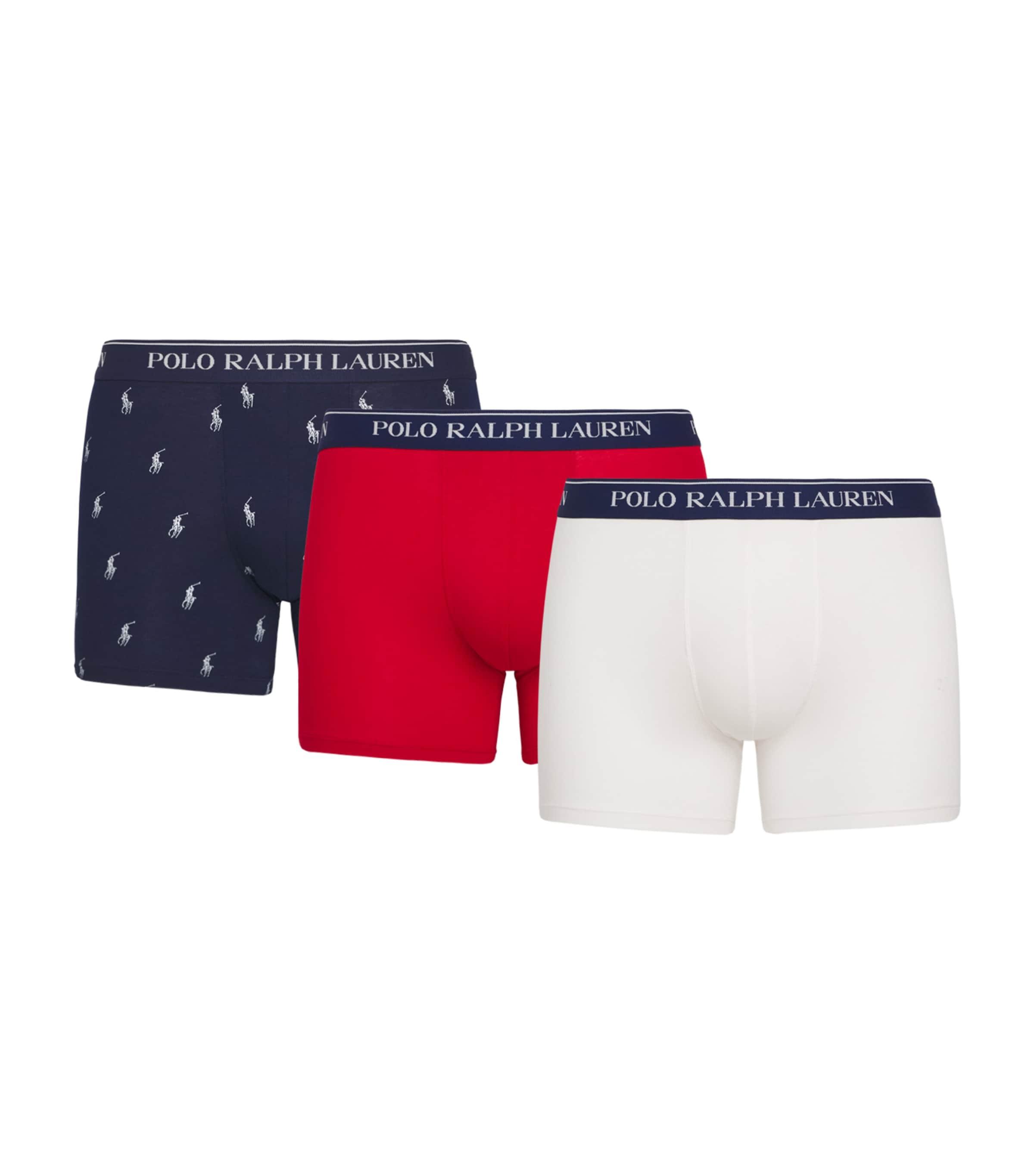 Polo Ralph Lauren Stretch-Cotton Boxer Briefs (Pack of 3) by POLO RALPH LAUREN