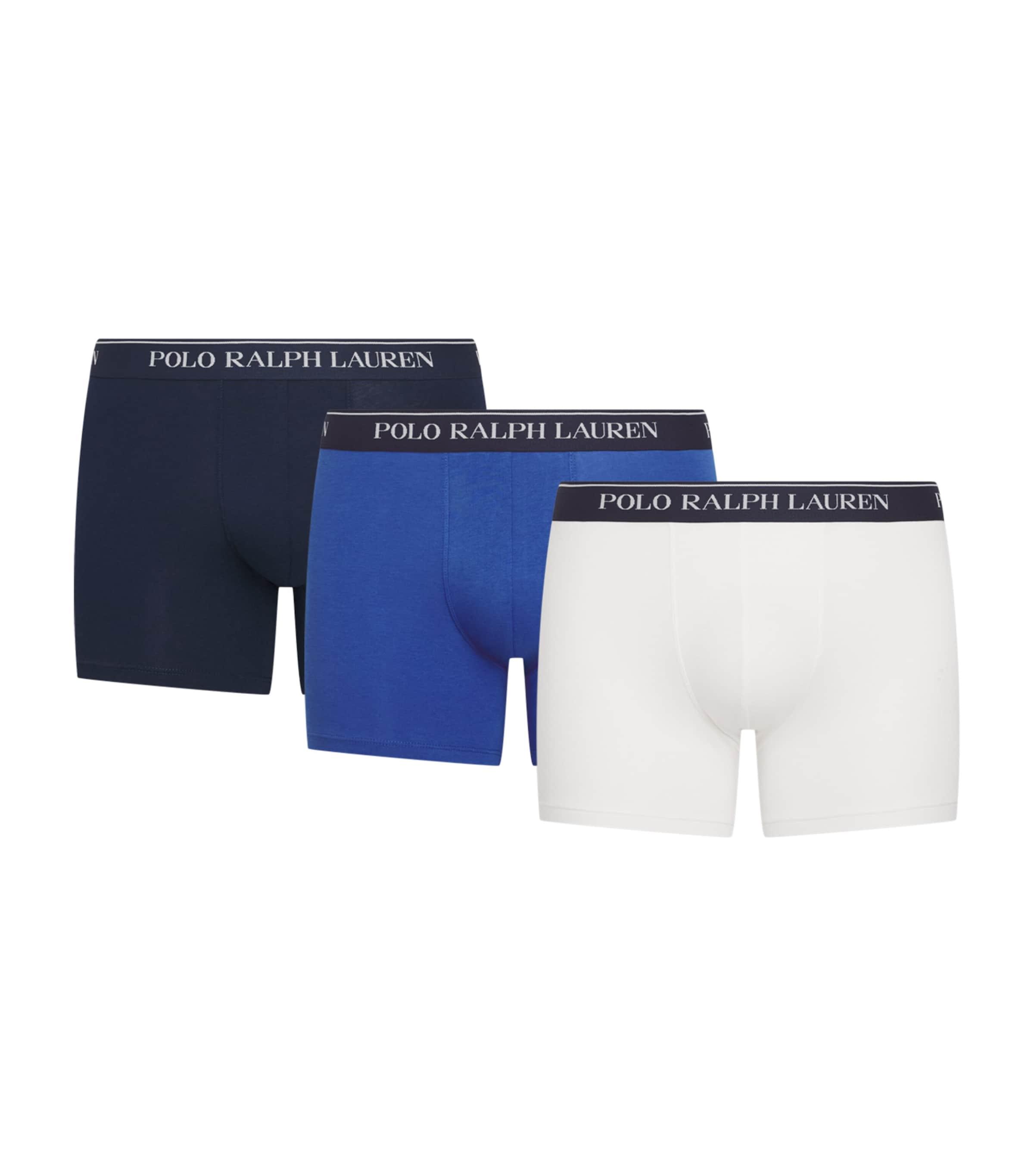 Polo Ralph Lauren Stretch-Cotton Boxer Briefs (Pack of 3) by POLO RALPH LAUREN