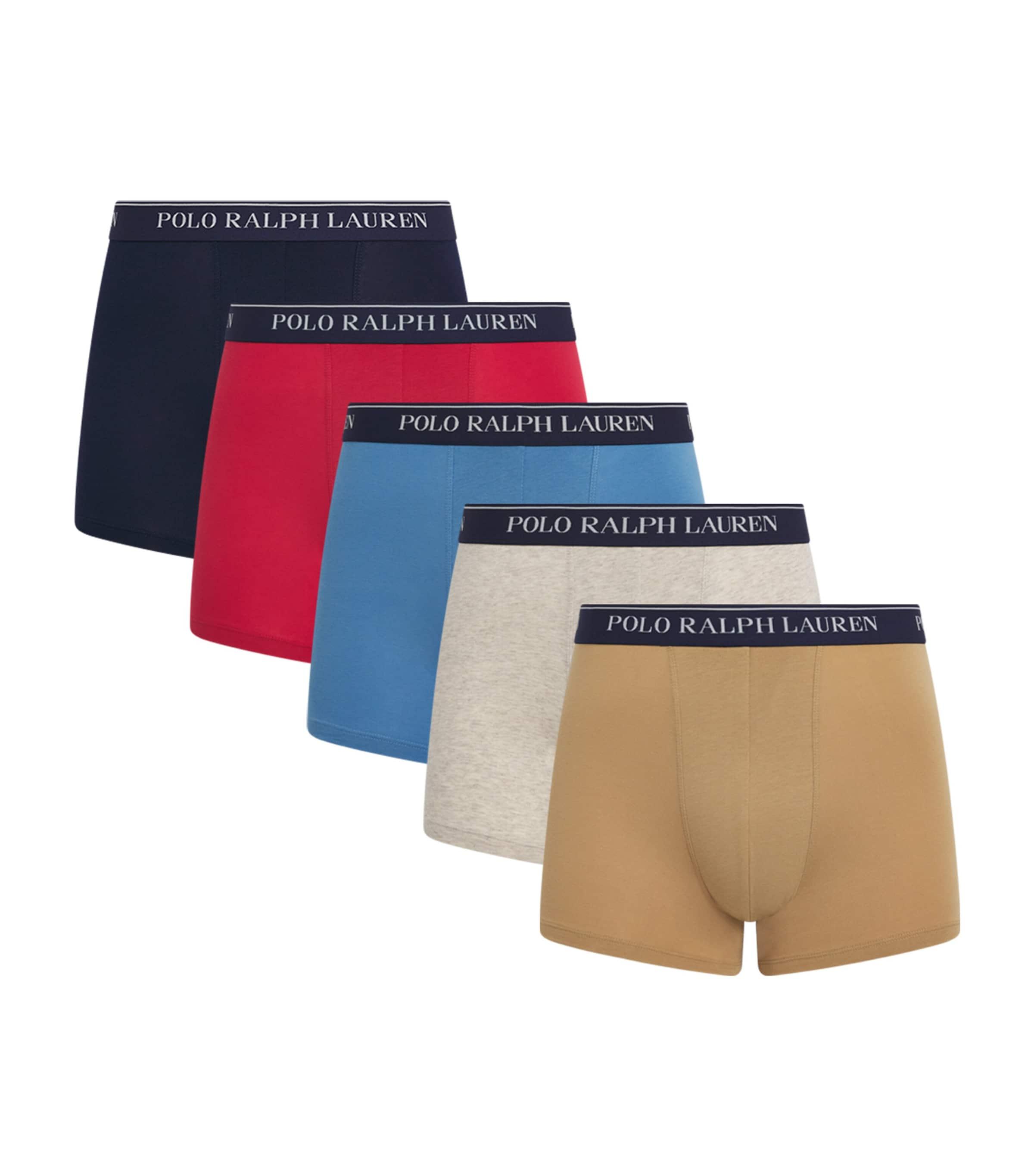 Polo Ralph Lauren Stretch-Cotton Boxer Briefs (Pack of 5) by POLO RALPH LAUREN