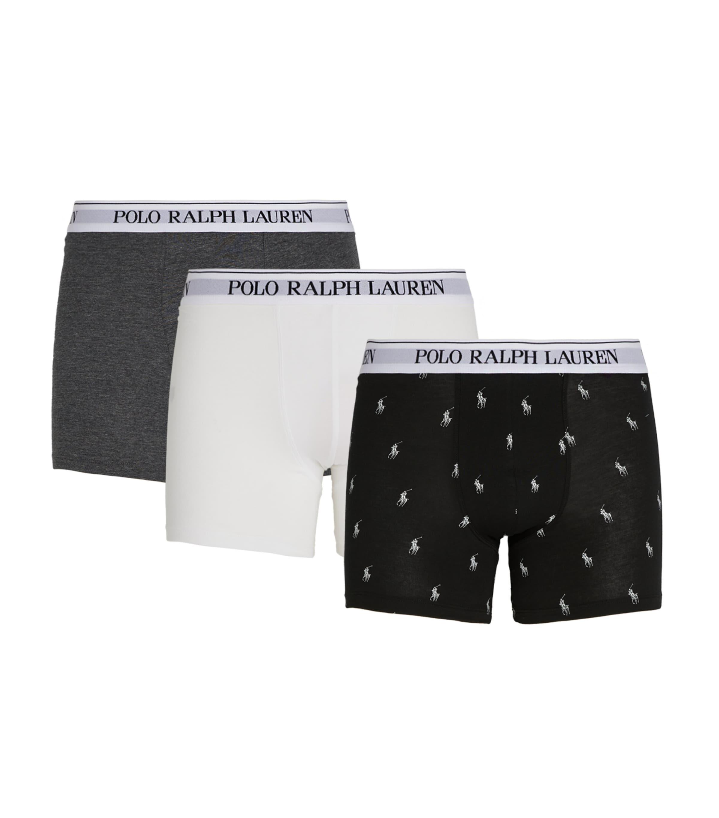 Polo Ralph Lauren Stretch-Cotton Classic Trunks (Pack of 3) by POLO RALPH LAUREN