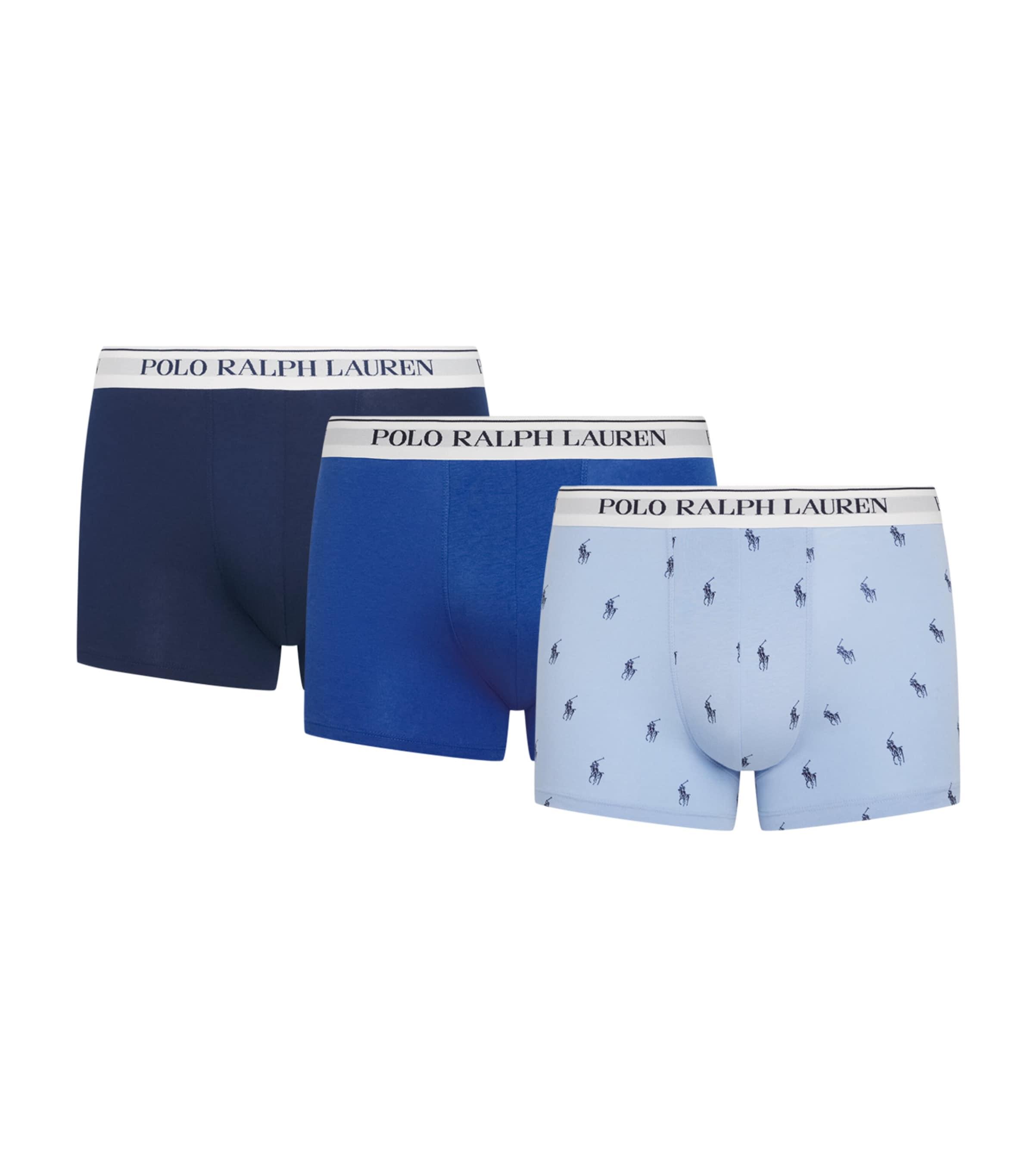 Polo Ralph Lauren Stretch-Cotton Classic Trunks (Pack of 3) by POLO RALPH LAUREN