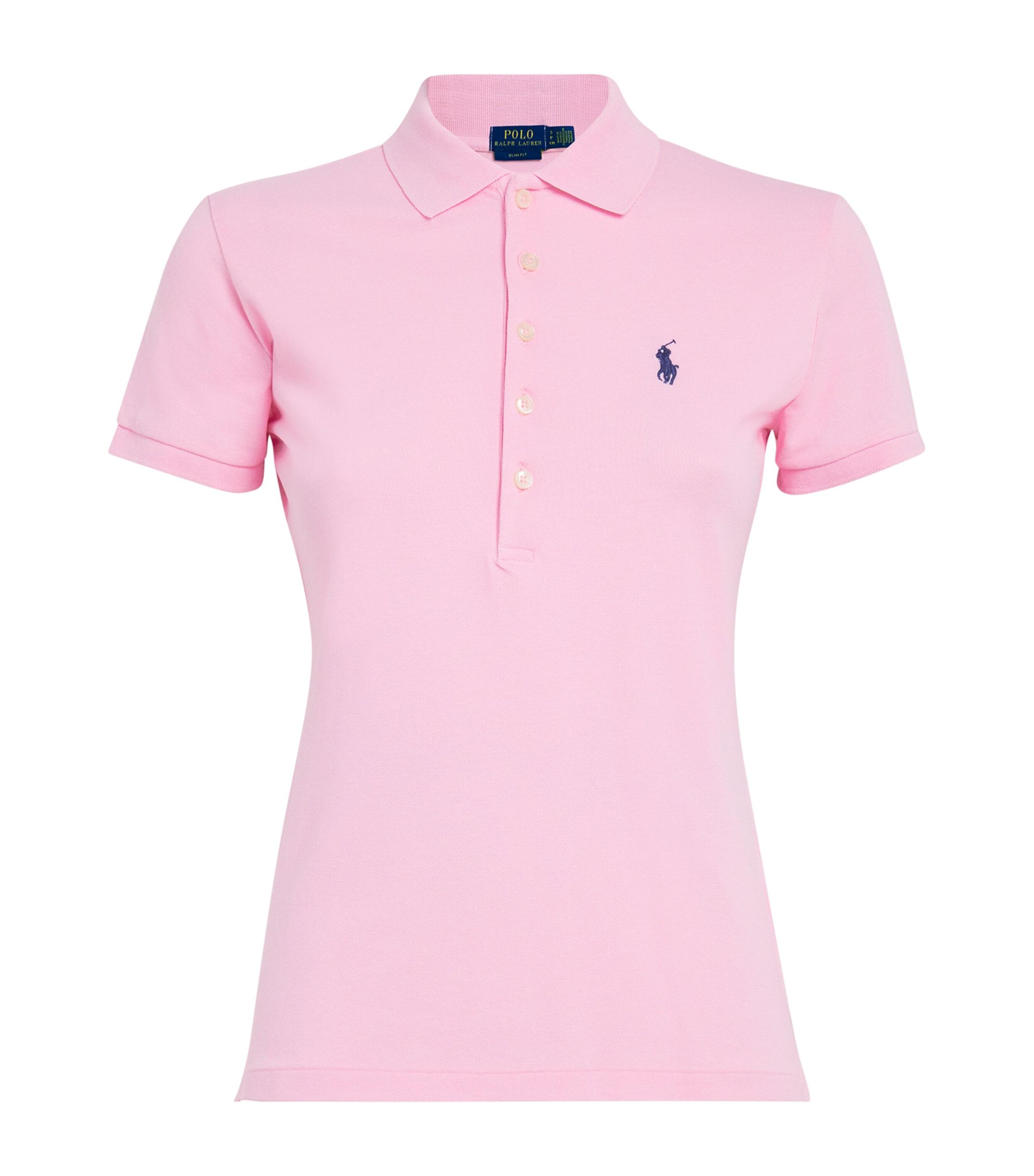 Polo Ralph Lauren Stretch-Cotton Julie Polo Shirt by POLO RALPH LAUREN
