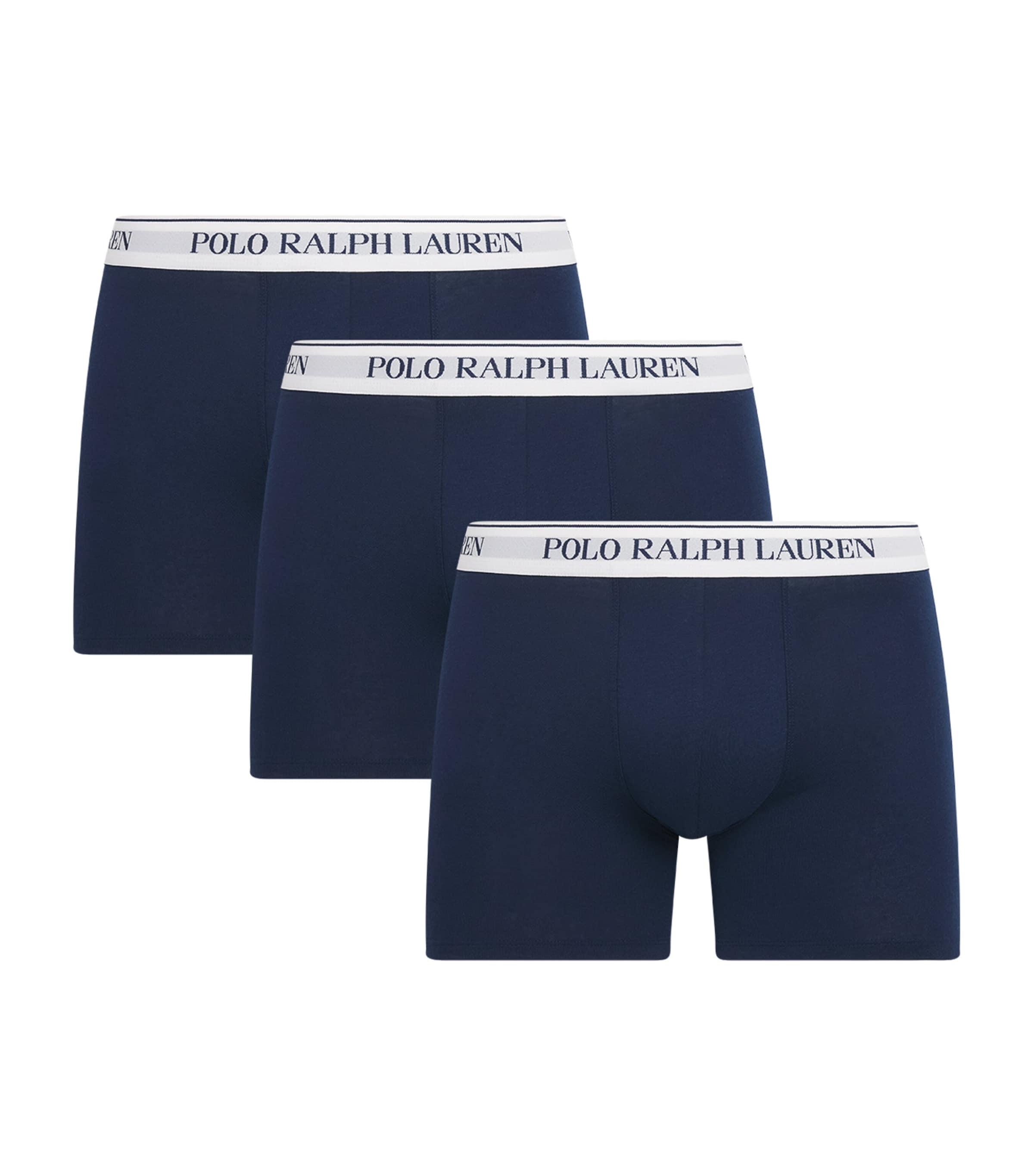 Polo Ralph Lauren Stretch-Cotton Logo Boxers (Pack of 3) by POLO RALPH LAUREN
