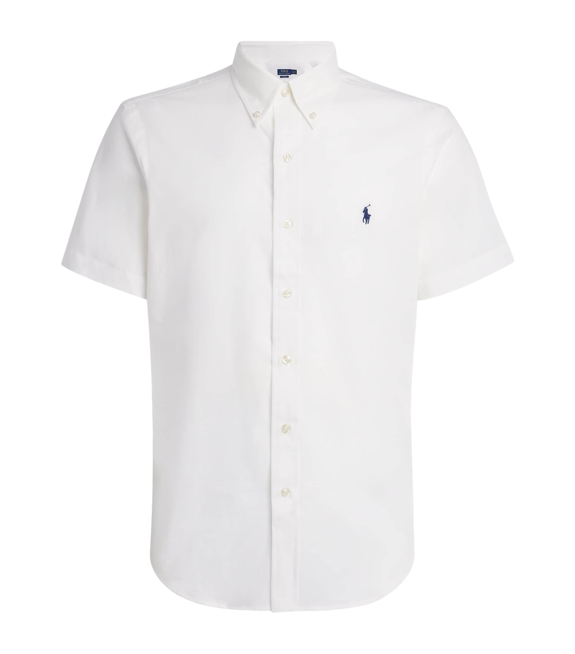 Polo Ralph Lauren Stretch-Cotton Poplin Short-Sleeve Shirt by POLO RALPH LAUREN