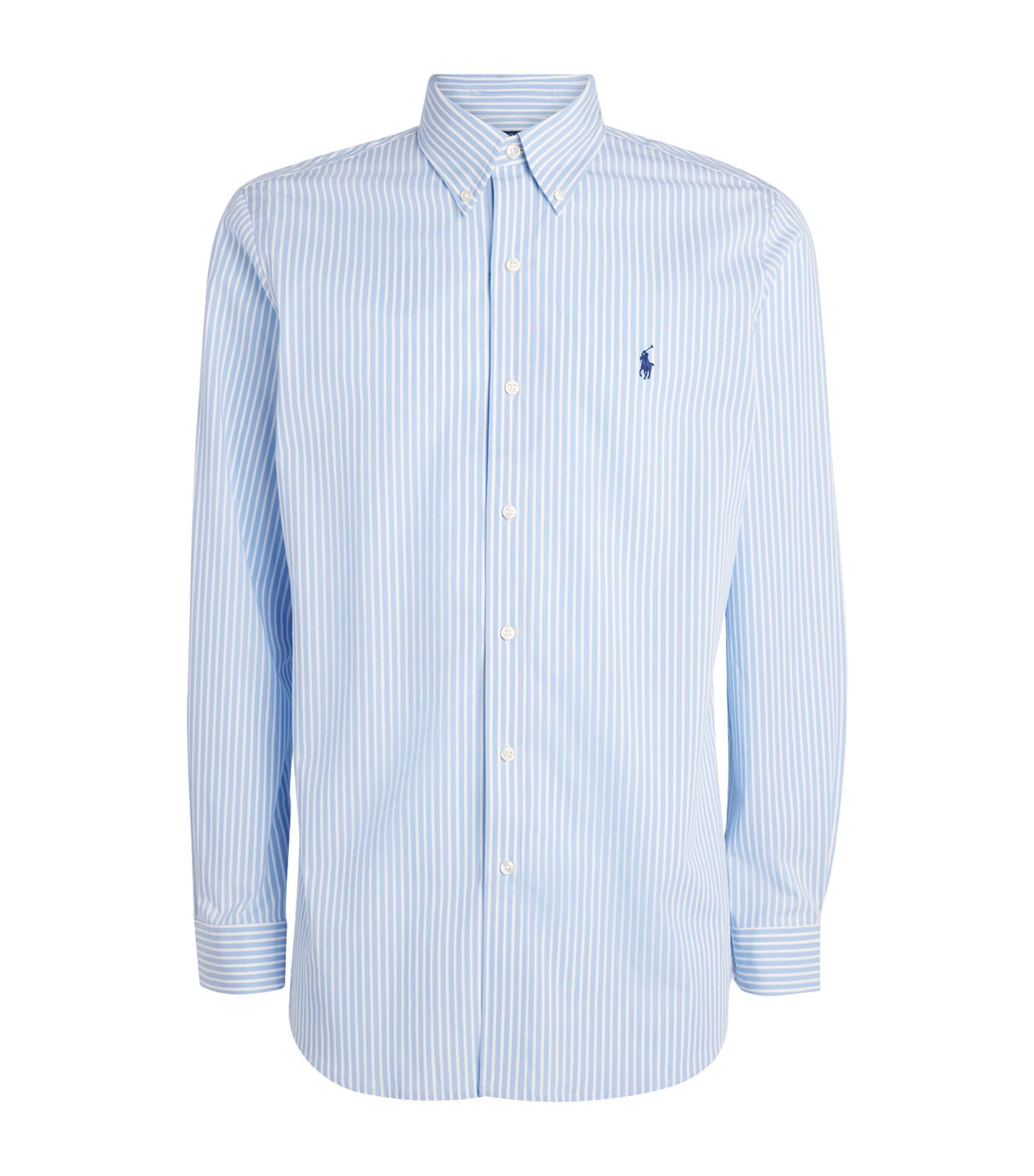 Polo Ralph Lauren Stretch-Cotton Poplin Stripe Shirt by POLO RALPH LAUREN Polo Ralph Lauren Stretch-Cotton Poplin Stripe Shirt by POLO RALPH LAUREN