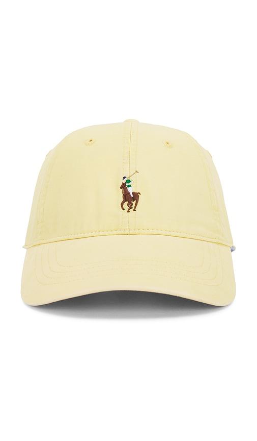 Polo Ralph Lauren Stretch Twill Classic Sport Cap in Yellow by POLO RALPH LAUREN