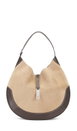 Polo Ralph Lauren Suede Medium Leather Shoulder Bag in Beige by POLO RALPH LAUREN Polo Ralph Lauren Suede Medium Leather Shoulder Bag in Beige by POLO RALPH LAUREN