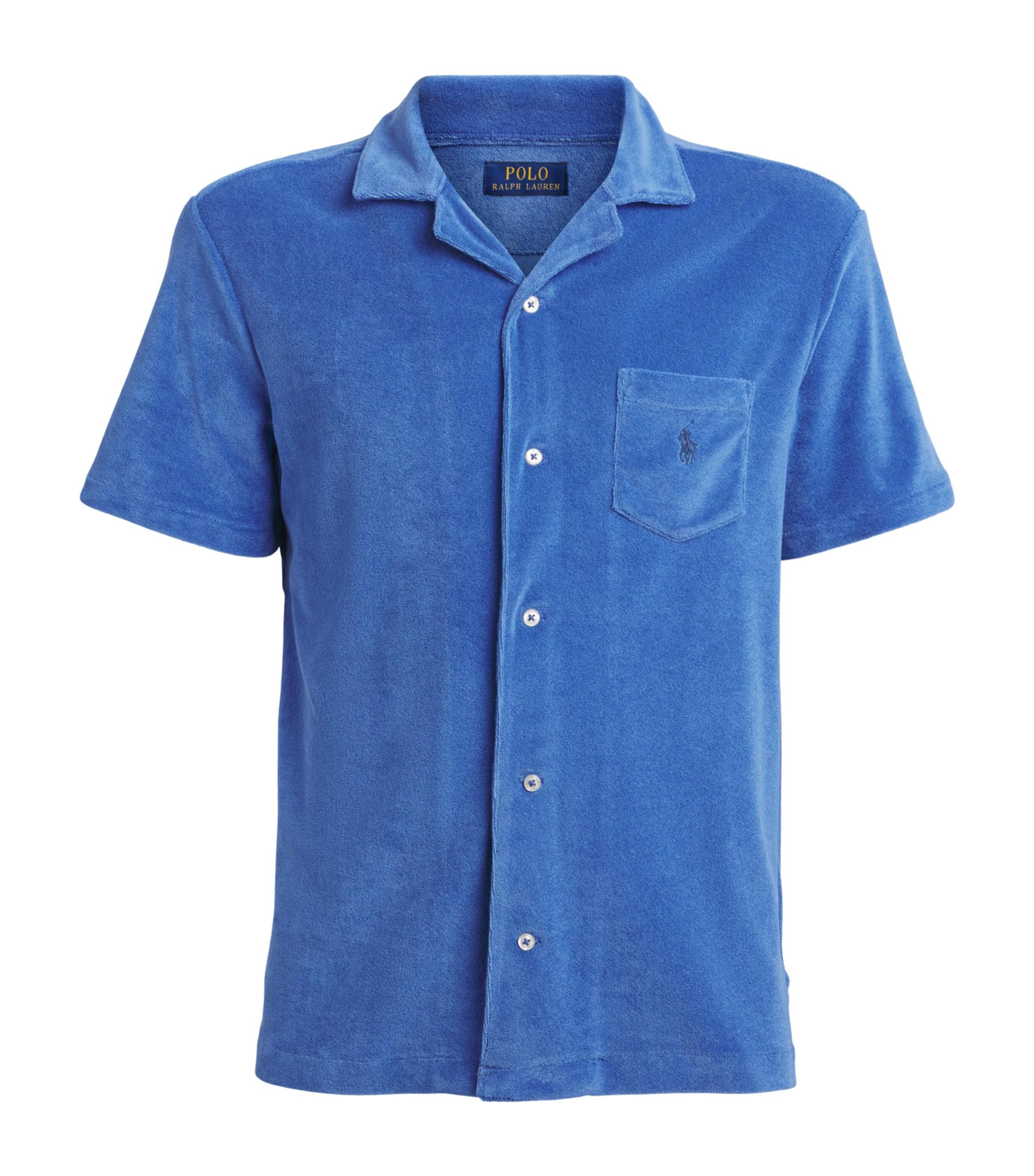 Polo Ralph Lauren Terry Cotton Short-Sleeve Shirt by POLO RALPH LAUREN