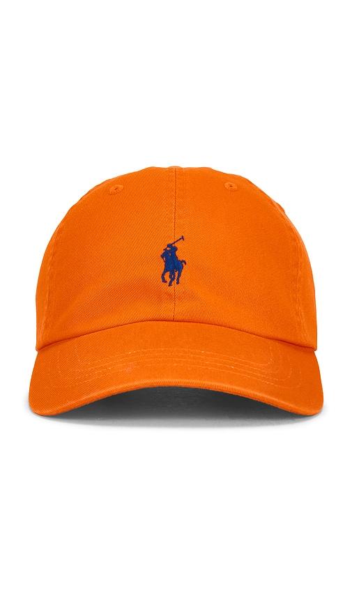 Polo Ralph Lauren Twill Classic Sport Cap Hat in Orange by POLO RALPH LAUREN