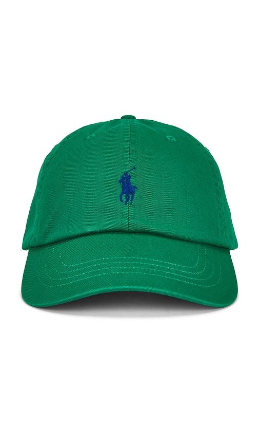 Polo Ralph Lauren Twill Sport Cap in Green by POLO RALPH LAUREN