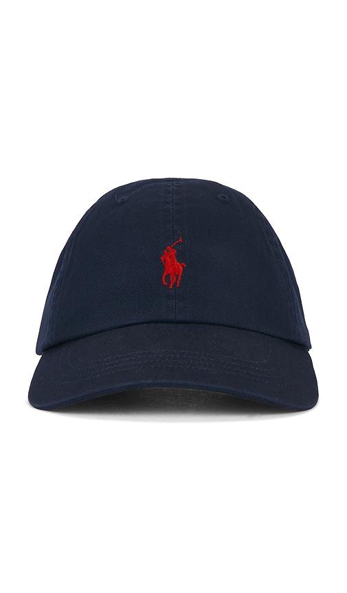Polo Ralph Lauren Twill Sport Cap in Navy by POLO RALPH LAUREN