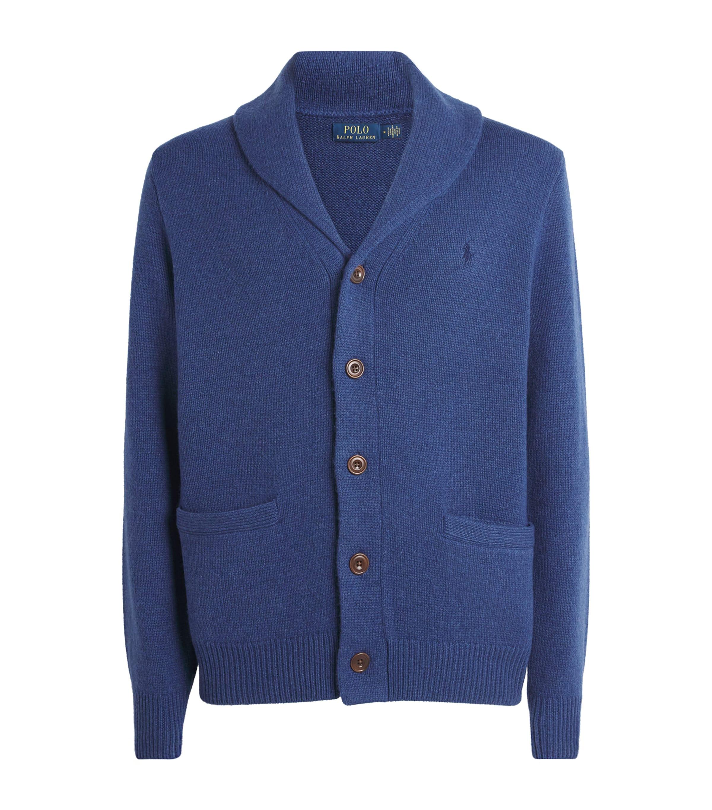 Polo Ralph Lauren Wool-Cashmere Shawl-Collar Cardigan by POLO RALPH LAUREN