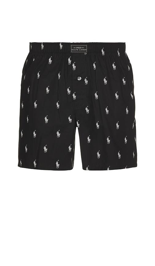 Polo Ralph Lauren Woven Boxer in Black by POLO RALPH LAUREN