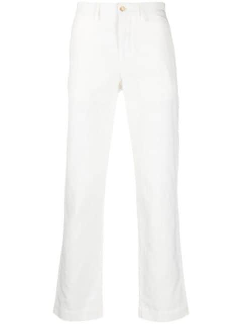 Polo-motif straight-leg trousers by POLO RALPH LAUREN