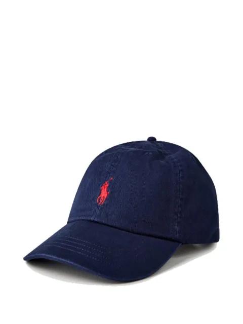 Pony-embroidered baseball cap by POLO RALPH LAUREN
