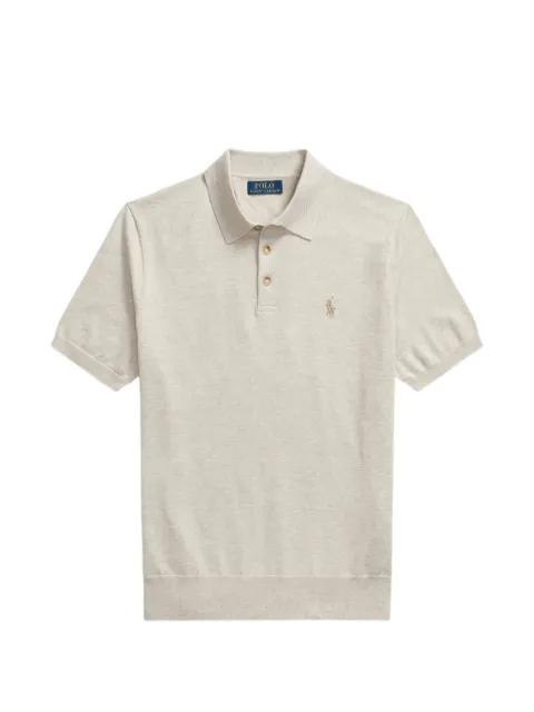 Pony-embroidered polo shirt by POLO RALPH LAUREN