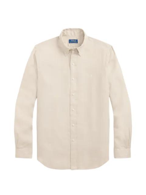 Pony-embroidered shirt by POLO RALPH LAUREN