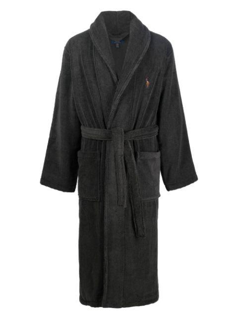 Pony-motif dressing gown by POLO RALPH LAUREN