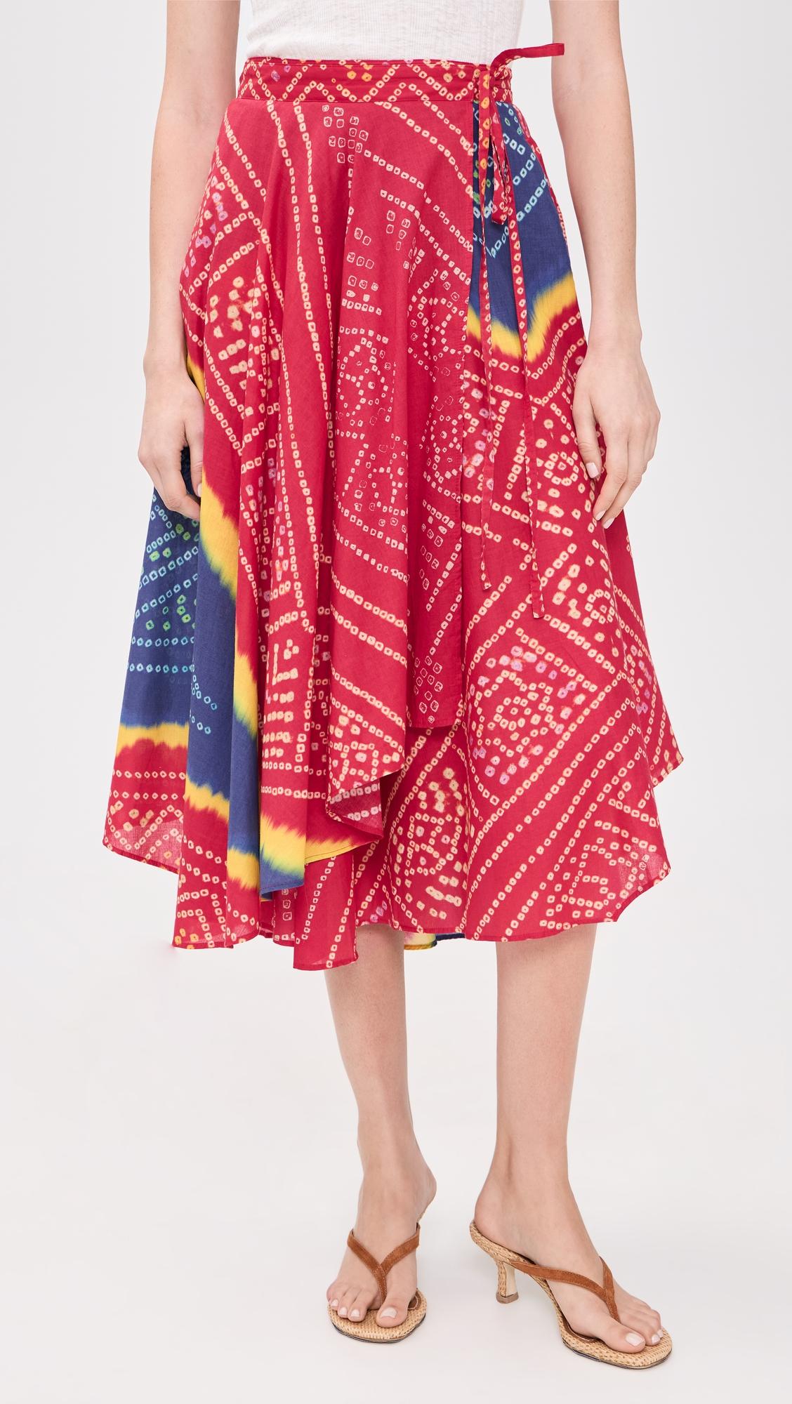Print Wrap Skirt by POLO RALPH LAUREN