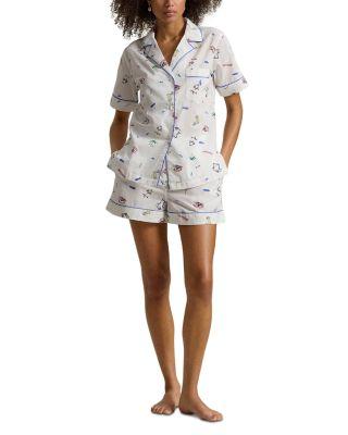 Printed Short Sleeve Pajama Set by POLO RALPH LAUREN