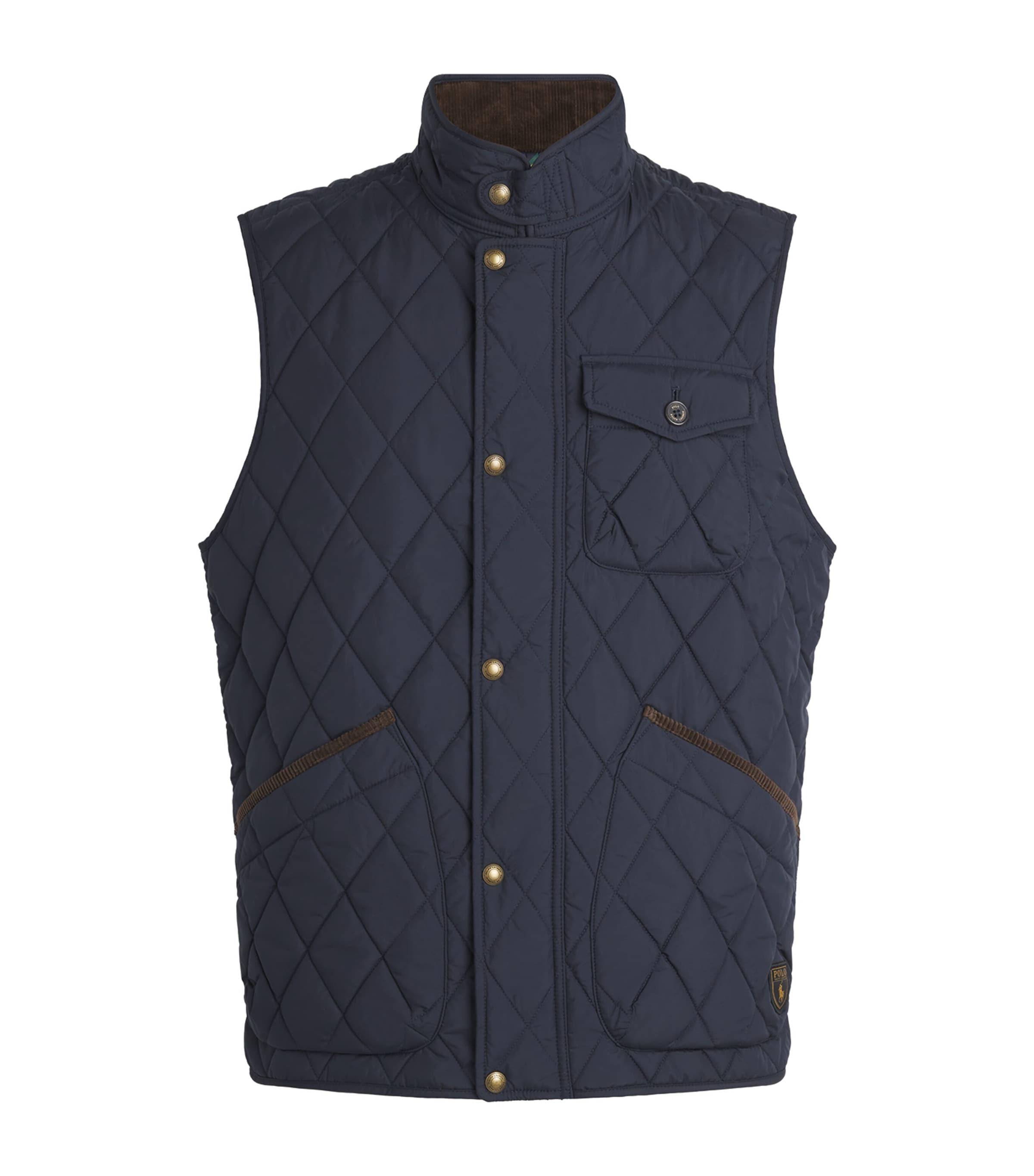 Quilted Beaton Utility Gilet by POLO RALPH LAUREN Quilted Beaton Utility Gilet by POLO RALPH LAUREN