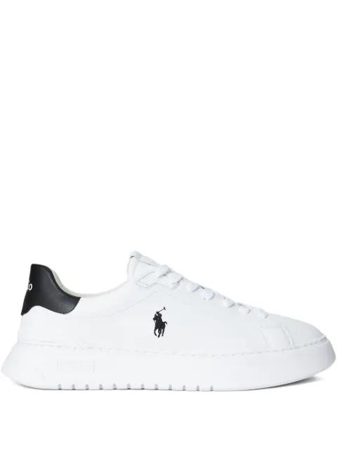 RLite Court logo sneakers by POLO RALPH LAUREN