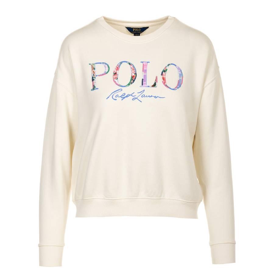 Ralph Lauren Kids Logo Terry Boxy Sweatshirt by POLO RALPH LAUREN