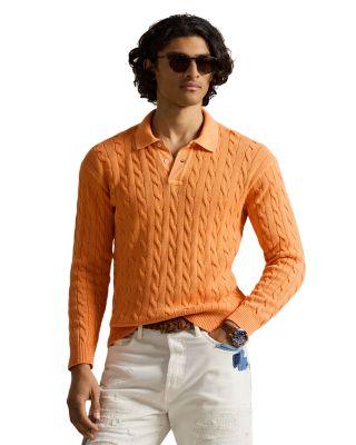 Relaxed Fit Cable Knit Cotton Sweater by POLO RALPH LAUREN