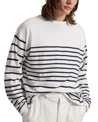 Relaxed Fit Stripe Jersey Sweater by POLO RALPH LAUREN