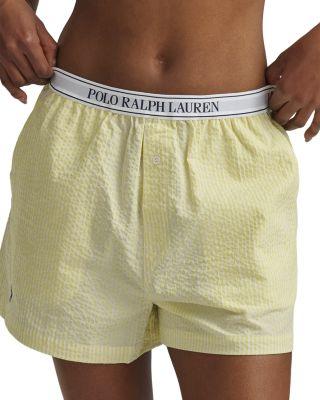 Seersucker Boxer Shorts by POLO RALPH LAUREN