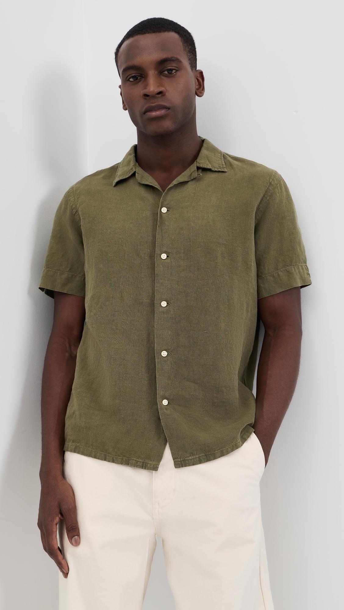 Short Sleeve Garment Dye Shirt by POLO RALPH LAUREN
