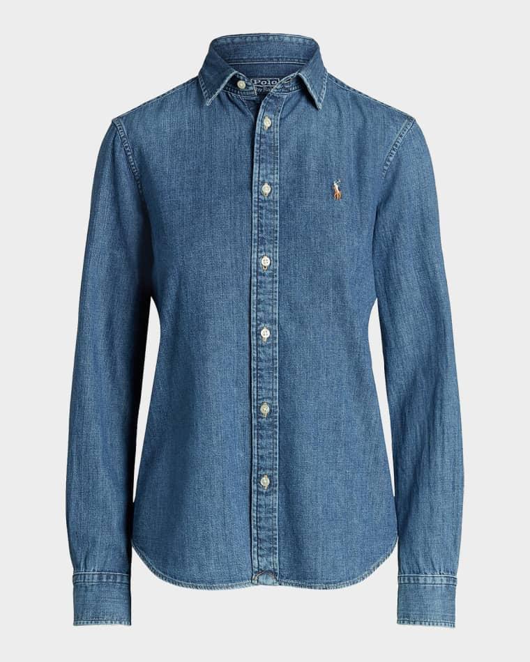 Slim-Fit Denim Shirt by POLO RALPH LAUREN