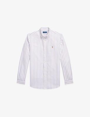 Slim-Fit Striped Oxford Cotton Shirt by POLO RALPH LAUREN