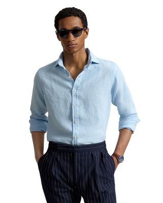 Slub Linen Shirt by POLO RALPH LAUREN