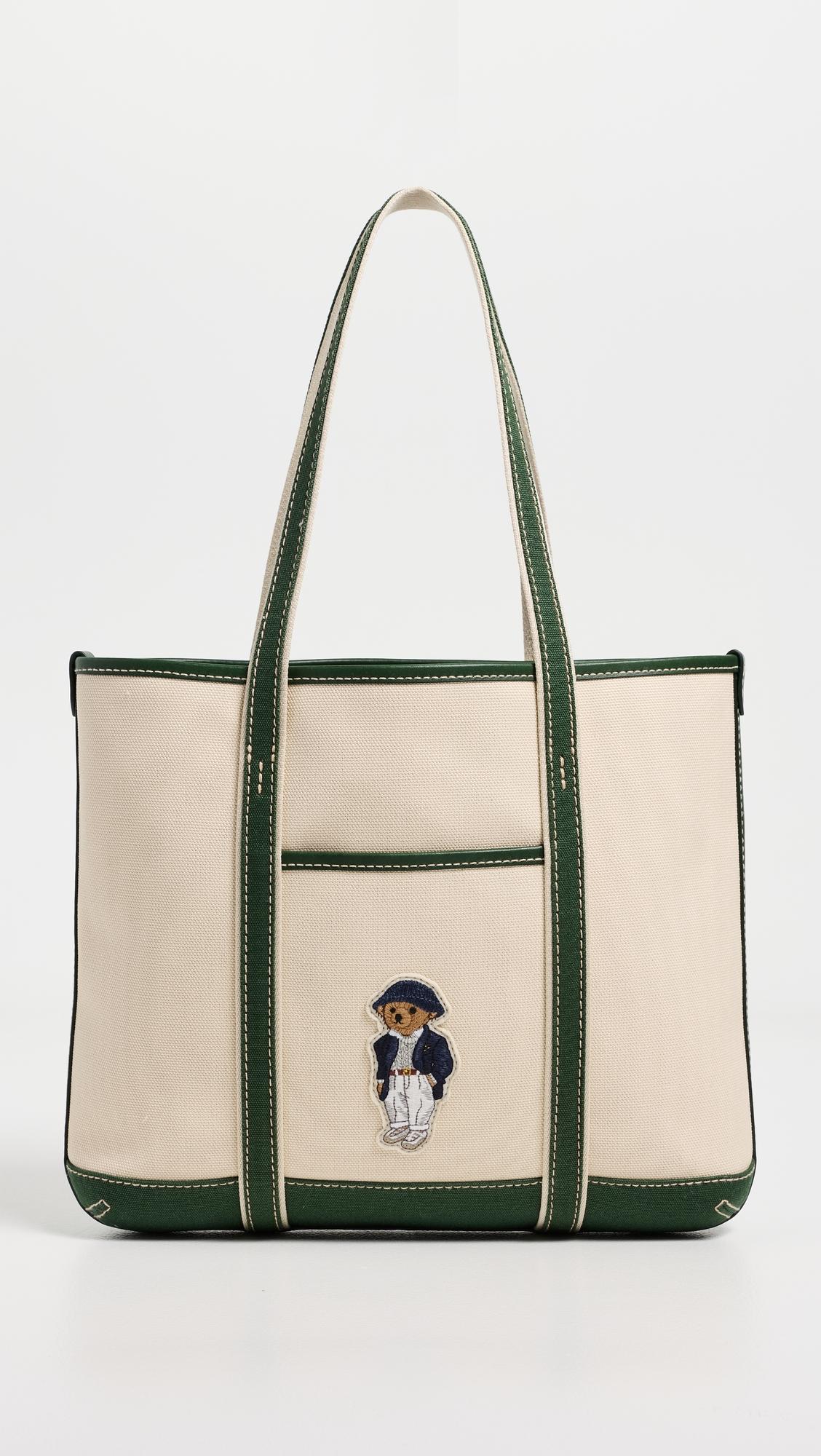 Small Shaped Polo Bear Tote Bag by POLO RALPH LAUREN