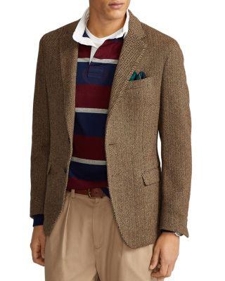 Soft Herringbone Sport Coat by POLO RALPH LAUREN