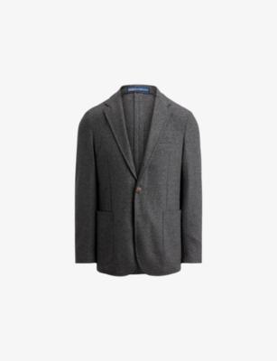 Soft Modern Fit Knit Wool-Blend Flannel Jacket by POLO RALPH LAUREN