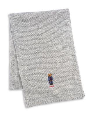 Solid Denim Bear Scarf by POLO RALPH LAUREN
