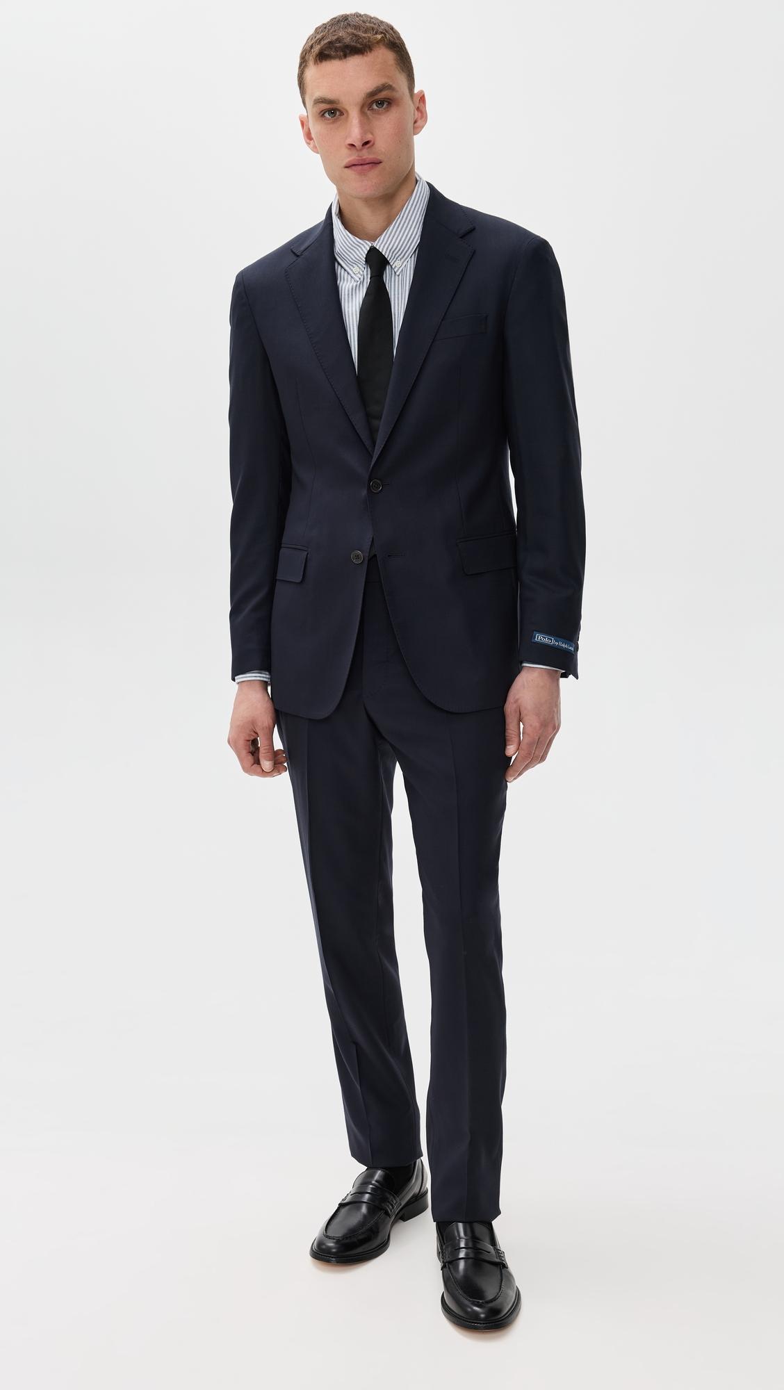 Solid Twill Suit by POLO RALPH LAUREN