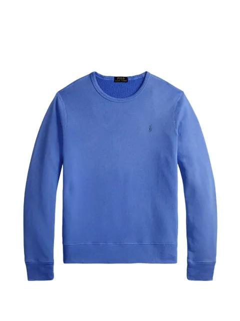 Spa Terry logo embroidered sweatshirt by POLO RALPH LAUREN