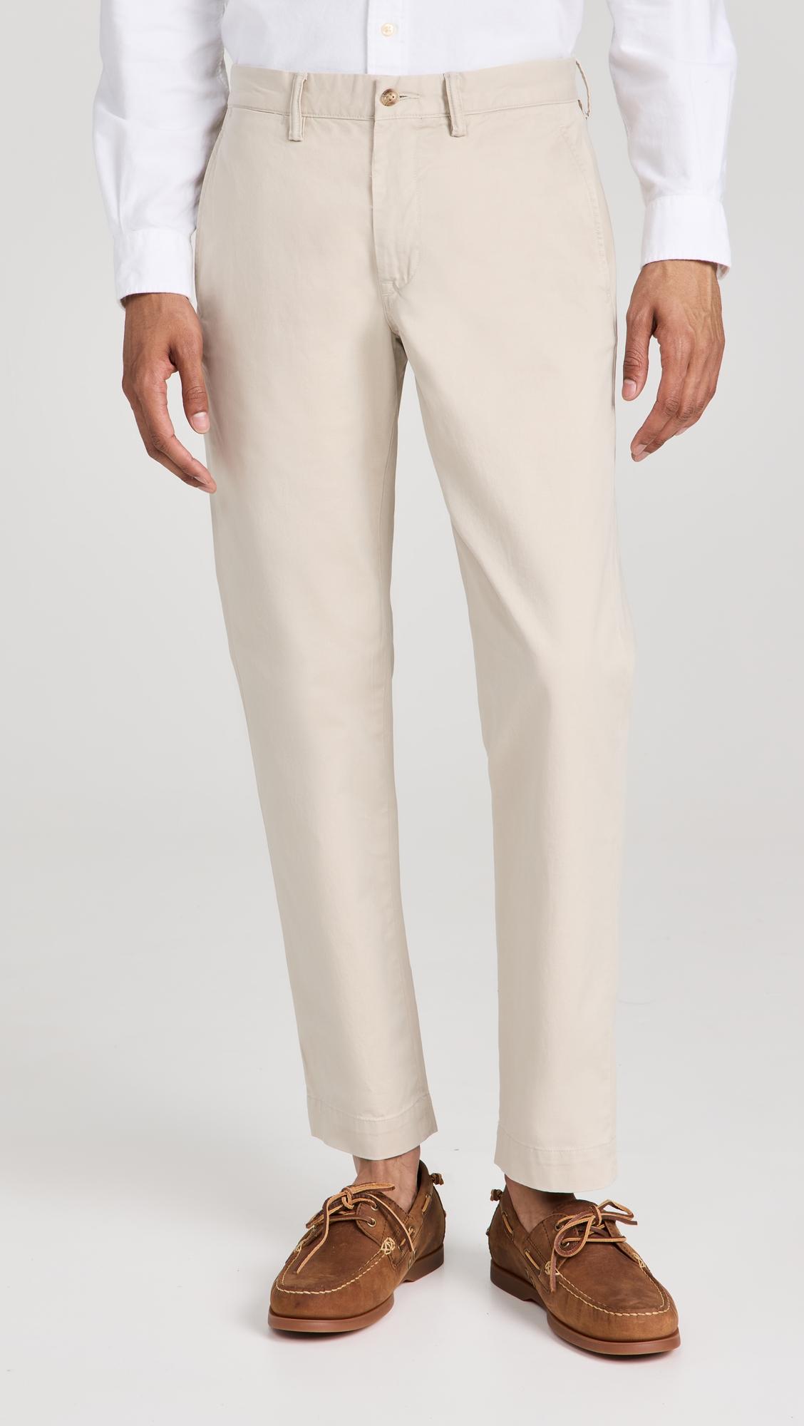 Straight Fit Washed Stretch Chino Pants by POLO RALPH LAUREN