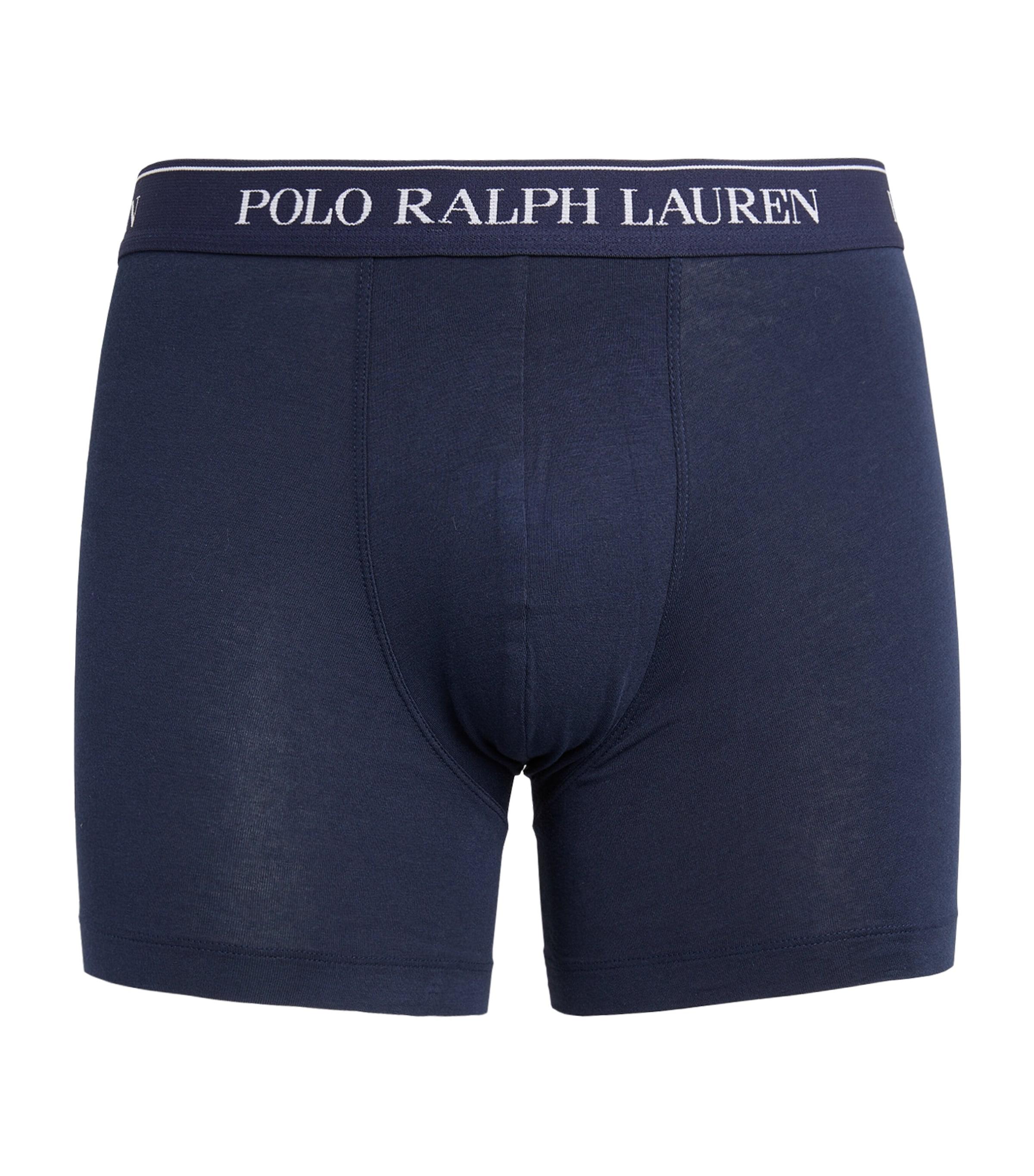 Stretch-Cotton Boxer Briefs (Pack of 3) by POLO RALPH LAUREN