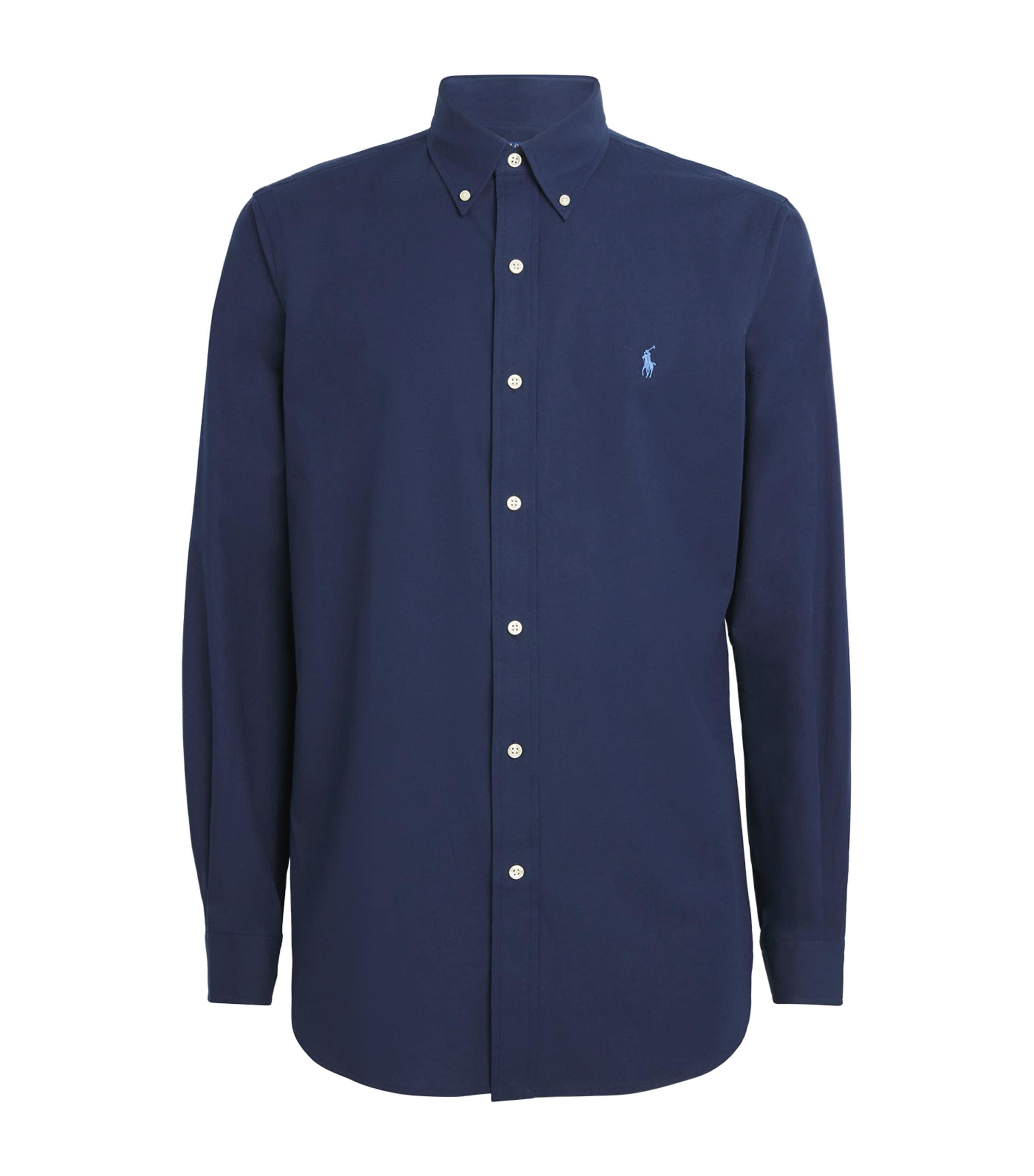 Stretch-Cotton Custom Fit Shirt by POLO RALPH LAUREN