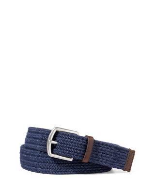 Stretch Waxed Cotton Belt by POLO RALPH LAUREN